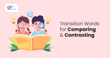 Transition Words for Comparing