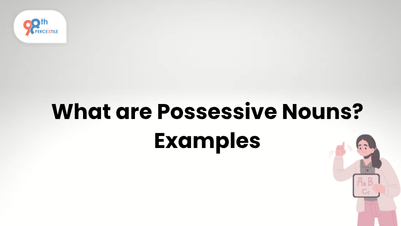 Possessive Nouns