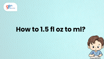 Convert 1.5 fl oz to ml