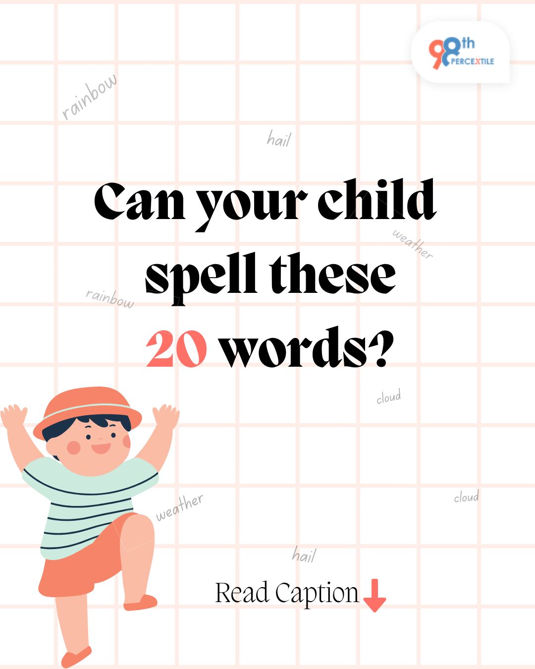Can your Child spell these 20 words