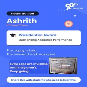 Mathematics and STEM learning concepts on a digital display