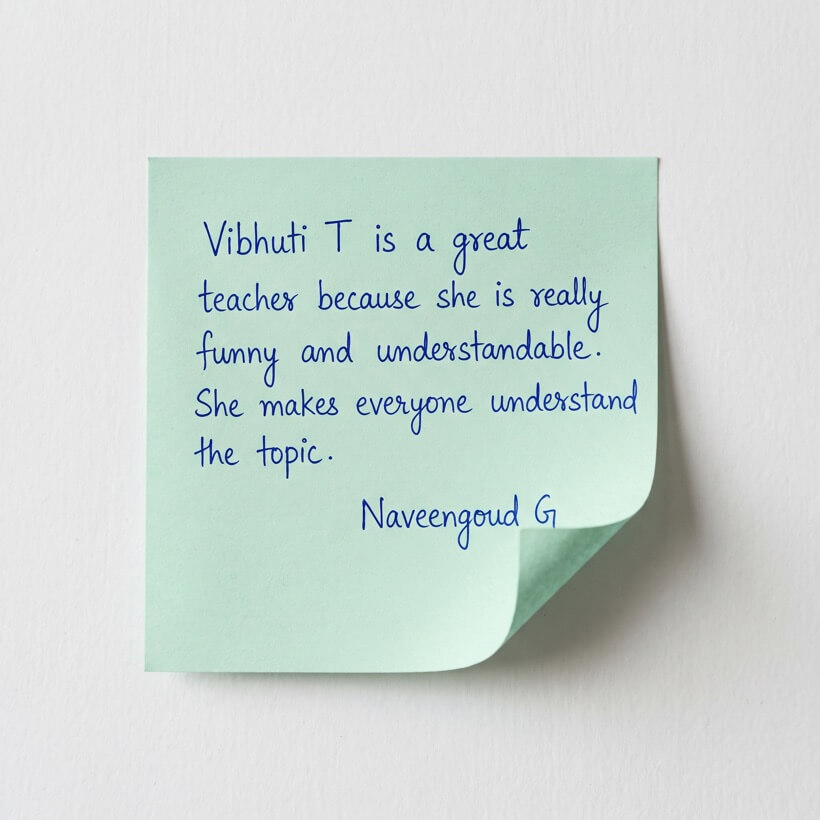 Handwritten sticky note: 