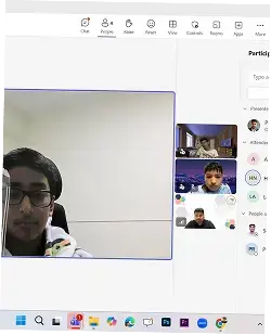 Harshith Nallu celebrating his third-place cybersecurity result for Canada.