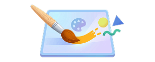 Animated stories, digital music, art generators, greeting cards.