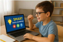 Kid on a laptop