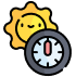 Summer timing icon